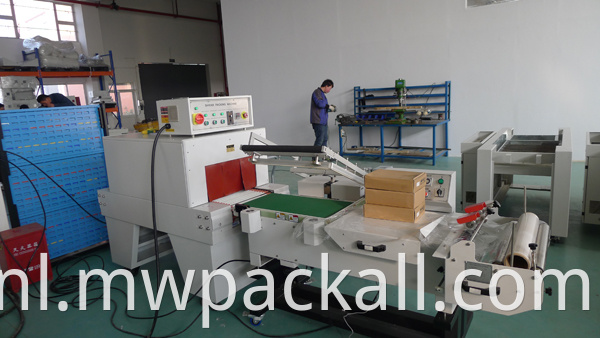 Semi Automatic L Sealer Krimp Tunnel Cosmetische doos Speelgoed TABLE TEE FLUSSEN Warmte Krimp verpakkingsmachine